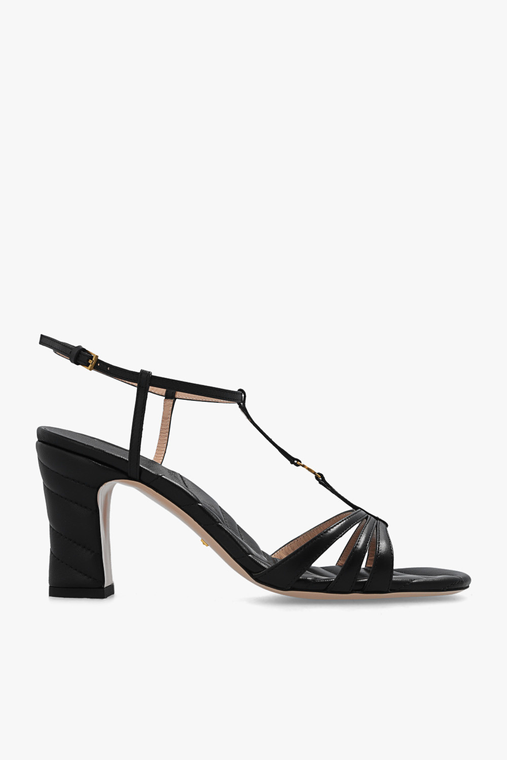 Gucci italy IetpShops Italy Black Heeled sandals Gucci